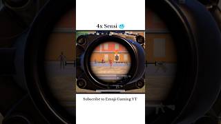 Bgmi 4x Scope Sensitivity 🥶  bgmi pubgtipsandtrics bgmisensitivity 4xscope [upl. by Nanerb899]