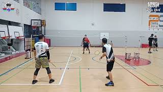 QATAR BADMINTON  11 October ber 2024  Fely amp Zandro vs Joven amp Ricky [upl. by Ashraf227]