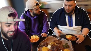 EHRLICHSTE FOOD REVIEW ICH TESTE FUFU MIT ABU SAMI REAKTION [upl. by Griffiths]