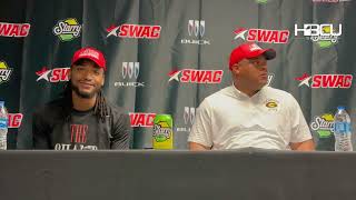 2024 SWAC Tournament Grambling State mens championship postgame press conference [upl. by Blackburn]