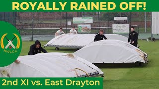 ROYALLY RAINED OFF  Cricket highlights w commentary  NWLCC 2nds v East Drayton 1sts [upl. by Eillod]