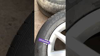 Dunlop Enasave ec300 Tyre Upgrade in Toyota Aqua 18565R15 Shorts dunlop [upl. by Lotti]