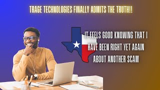 Trage Tech Scam  All Claims In Texas Cease amp Desist Order Validated [upl. by Asenaj331]