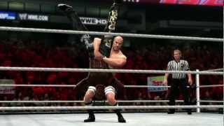 Antonio Cesaro hits his finisher in WWE 13  Official [upl. by Bearce]