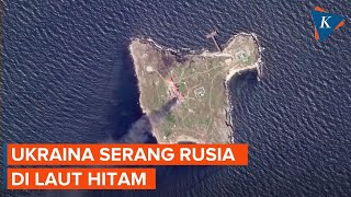 Setelah Tenggelamkan Kapal Ukraina Kembali Serang Rusia di Laut Hitam [upl. by Semreh]