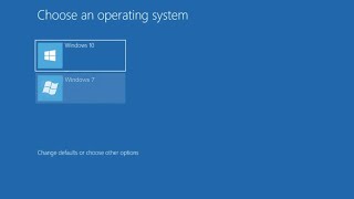 Dualbooting Windows 10 and Windows 7 [upl. by Gualterio]