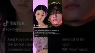 BTS V and Jung Hoyeon to appear in NewJeans Music video taehyung btsv junghoyeon kpop [upl. by Marguerie]