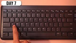 English Typing Course DAY 7  Free Typing Lessons  Touch Typing Course  Tech Avi [upl. by Cruickshank]