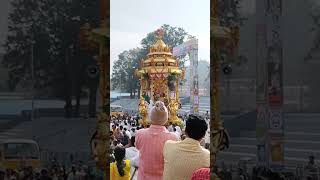 Tirumala Vaikunta Ekadasi Golden Radhotsavam on Dec 2023 [upl. by Scholz658]