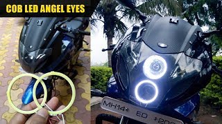 How To Install Angel Eyes In Pulsar 220 [upl. by Zane47]