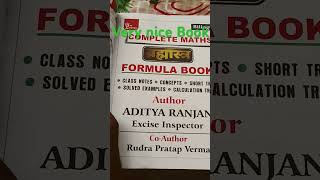 ADITYA RANJAN Sir ki math book adityranjansir ssc [upl. by Inama]