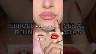 ‼️ERRORES qué estás haciendo‼️ maquillaje makeup beauty labios beautymakeup shorts [upl. by Sherill]