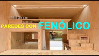 CONSTRUIR PAREDES CON FENÓLICOS [upl. by Cello]