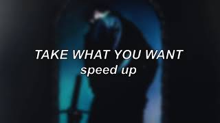 Post Malone ft Ozzy Osbourne amp Travis Scott – Take What You Want  Speed Up [upl. by Mungo613]