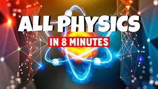 ALL OF PHYSICS explained in 8 minutes  Mr Explained [upl. by Acinorev]