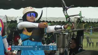 Pelapis Kebangsaan vs Kelantan  Recurve Mixed Team Final  KMRK2023 Siri 1 [upl. by Aihn]