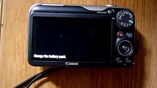 How to fix Canon quotChange the battery packquot error [upl. by Oilime]