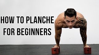 HOW TO PLANCHE FOR BEGINNERS  BY OSVALDO LUGONES [upl. by Hawley]