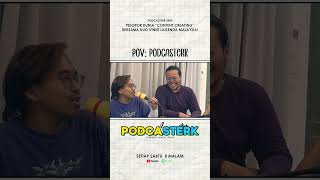 POV Podol dalam podcast lain amp PodcaSTERK 😂 cr Sembang Studio SterkProduction PodcaSTERK [upl. by Mile]