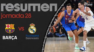 Barça  Real Madrid 10897 RESUMEN  Liga Endesa 202122 [upl. by Kieger]