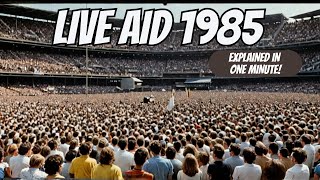 Live Aid 1985 Minute History [upl. by Anailuig213]