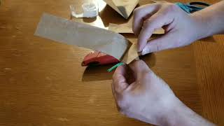 How to make a Triangle Firecracker Traditional method [upl. by Clementius]