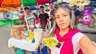 Probando COMIDA CALLEJERA en INDIA ¿La mas sucia y picante 🇮🇳 [upl. by Issirk]