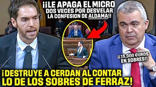 SERGIO SAYAS HUNDE a CERDÁN🔥¡AL DESTAPAR CÓMO ALDAMA LE PAGÓ MILES DE €UROS EN SOBRES🔥Y LE CENSURAN [upl. by Rayham136]