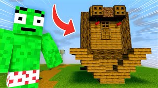 FLIPPING My Friends House In Our Minecraft World Dummy Ville [upl. by Anyk]