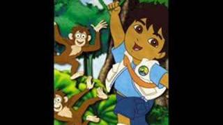 Go Diego Go Morning in the RainForest [upl. by Arahs]