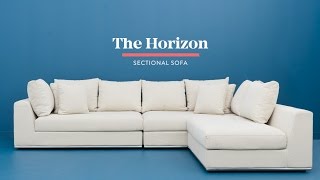 The Horizon modular sectional sofa  The Structube Collection [upl. by Aym102]