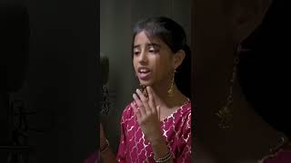 Aigiri Nandini  Cover by  Anukriti anukriti durgapuja cover aigirinandini song [upl. by Adnat]