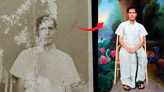 Unexpected Photo Restoration in Photoshop [upl. by Romalda797]