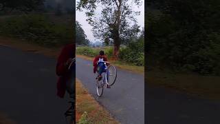 Long wheelie stunt for legend cyclestuntcyclestunt trending viralvideo [upl. by Gaeta513]