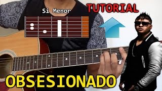 Como tocar Obsesionado de Farruko en Guitarra  Tutorial [upl. by Latsyrk]