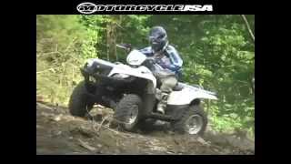 2009 Suzuki King Quad 750AXi EPS ATV Review [upl. by Enyaw]