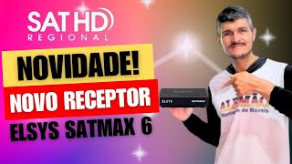 ELSYS SATMAX 6 em Detalhes Configuração Interface e Opinião sobre o Aparelho [upl. by Aihsiek]