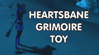 WoW BfA  How to get the Heartsbane Grimoire Toy in Drustvar [upl. by Lili]