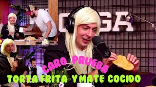 CARO PARDIACO PRUEBA TORTA FRITA Y MATE COCIDO MEJORES MOMENTOS x Rober galati EP 5 [upl. by Eardnaed]