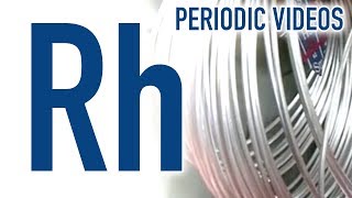 Rhodium  Periodic Table of Videos [upl. by Nicolea385]