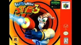 Earthworm Jim 3D N64 Gameplay [upl. by Homovec]