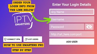 HOW TO INSTALL IPTV SMARTERS PRO NEW  LOGIN DETAILS 2025 [upl. by Aynotak]