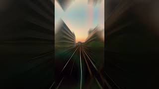 cinematic view from London train  travel reels [upl. by Iretak435]