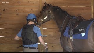 Jockeys trainers prepare for Carolina Cup in Camden this weekend [upl. by Gabrielle]