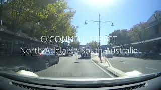 Driving  OCONNELL STREET North Adelaide South Australia [upl. by Alilak]