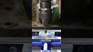 Tile Vs Milling Drill Bit [upl. by Ayokal475]