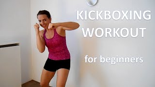 Kickboxing Workout For Beginners – 20 Minute Cardio Kickboxing Workout Routine For Weight Loss At Ho [upl. by Dotty]