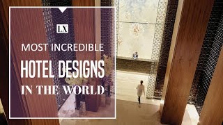 The Most Incredible Hotel Designs in the World [upl. by Corena116]