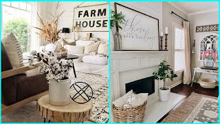 75 BEAUTIFUL RUSTIC FARMHOUSE DECOR IDEAS [upl. by Eurydice248]