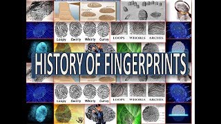 History of Fingerprints [upl. by Aleakim]